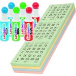 Groene Papieren Bingo spellen voor Kinderen 