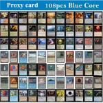 108 stuks Blue Core proxykaarten P9 Dual Land Fetch Land Shock Lands