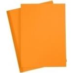 Oranje Kartonnen Tekenpapier A4 
