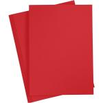 Rode Kartonnen Tekenpapier A4 