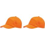 Oranje Koningsdag Baseball caps  voor een Stappen / uitgaan / feest 10 stuks in de Sale voor Dames 