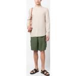 120% Lino Cargo shorts - Groen