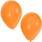 15x stuks Oranje party ballonnen 27 cm -
