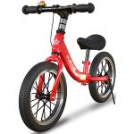 Rode Loopfietsen  in 16 inch met motief van Fiets Sustainable voor Meisjes 