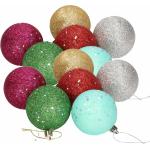 Zilveren Kunststof Kerstballen in de Sale 