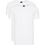Witte HUGO BOSS BOSS Effen T-shirts  in maat S voor Heren 