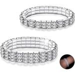Strass Diamanten armbanden  voor een Bruiloft Gepolijste voor Meisjes 