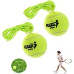 Lichtgele Rubberen Tennisballen 2 stuks Sustainable voor Kinderen 