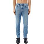 Skinny fit Blauwe Diesel Tapered jeans in de Sale voor Heren 
