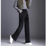 Casual Multicolored Polyester Wijde pantalons  voor de Winter  in maat 3XL voor Dames 