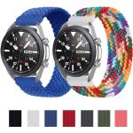 Multicolored Nylon Horlogebanden met Textiel Armband 