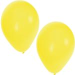 25x stuks gele party verjaardag ballonnen -