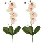 Roze Kunststof Bloemen Kunstmatige bloemen & planten met motief van Orchidee 