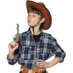 Zilveren Kunststof Cowboy Schietspellen voor Kinderen 