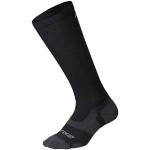 2XU Unisex's Vectr licht kussen volledige lengte sokken compressie, zwart/Titanium, L2