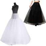 Zwarte Polyester Petticoats  voor een Bruid voor Dames 