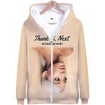 3 tot 17 jaar Ariana Grande 3D-bedrukte hoodie sweatshirt meisjes hiphop lange mouwen jas jas kinderkleding