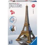 Kunststof Ravensburger 3D Puzzels met motief van Eiffeltoren 