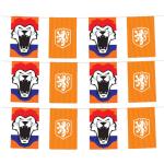 3x stuks oranje KNVB vlaggenlijnen 3 meter