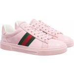 Gucci Sneakers - Ace Sneaker With Web in poeder roze