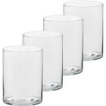 Transparante Glazen Waxinelichthouders 4 stuks 