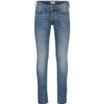 Lichtblauwe Stretch Cast Iron Slimfit jeans  in maat M  lengte L34  breedte W38 voor Heren 