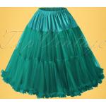 Turquoise Polyamide Petticoats  in maat M voor Dames 