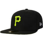 Zwarte New Era 59FIFTY Pittsburgh Pirates Gewatteerde Baseball caps voor Heren 