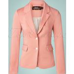 Roze Polyester Stretch 4funkyflavours Blazers met Schoudervulling in de Sale voor Dames 