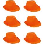 Oranje Trilbies  voor een Stappen / uitgaan / feest voor Dames 