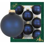 Donkerblauwe Kerstballen 