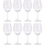 Transparante Glazen Witte wijnglazen 8 stuks 