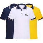 Casual Multicolored Polyester Poloshirts met korte mouw  in maat 3XL voor Heren 