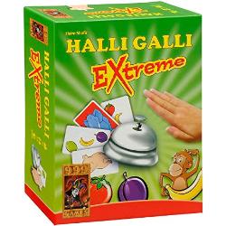 999 Games - Halli Galli Extreme Actiespel - vanaf 8 jaar - Een van de beste spellen van 2010 - Haim Shafir - Actie - voor 2 tot 6 spelers - 999-GAL04, meerkleurig