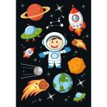 Papieren Astronauten & Ruimte Stickers met motief van Ruimte voor Kinderen 