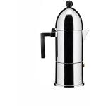 Zwarte Alessi Koffiezetapparaten met motief van Koffie 