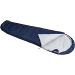 ABBEY CAMP Mummy slaapzak - 100% polyester - Comfort temperatuur: 10 ° C - 200 x 80 cm - Marineblauw
