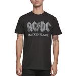 Zwarte Merchcode AC/DC T-shirts met ronde hals Ronde hals  in maat S voor Heren 