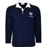 Marine-blauwe Jersey Rugby shirts  in maat 3XL met motief van Schotland voor Heren 