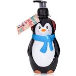 Crèmewitte Accentra Sinterklaas Zeepdispensers met motief van Pinguin 