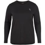 Zwarte Polyester Sport T-shirts Ronde hals  in Grote Maten voor Dames 
