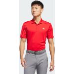 Rode adidas Performance Poloshirts  in maat XS voor Heren 