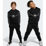 Zwarte adidas Adicolor Kinder hoodies  in maat 104 