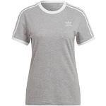 adidas, Adicolor Classics 3-Stripes, T-Shirt, Medium Grey Heather, 44, Vrouw