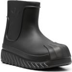 Zwarte Rubberen adidas Superstar Dameslaarzen met Ronde neuzen met Instap in de Sale 
