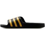 Adidas Adilette Aqua uniseks-volwassene Slippers, Core Black/Gold Met./Core Black, 40 2/3 EU