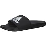 adidas Adilette Comfort heren sandalen Badslipper, Zwart Negbás Ftwbla 000, 40.5 EU
