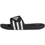 Zwarte adidas Adissage Hardloopschoenen  voor de Zomer  in 44,5 in de Sale voor Dames 