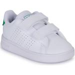 Witte Synthetische adidas Advantage Lage sneakers  in 22 met Hakhoogte tot 3cm voor Kinderen 