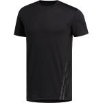 Zwarte Polyester adidas Aeroready T-shirts  in maat S voor Heren 